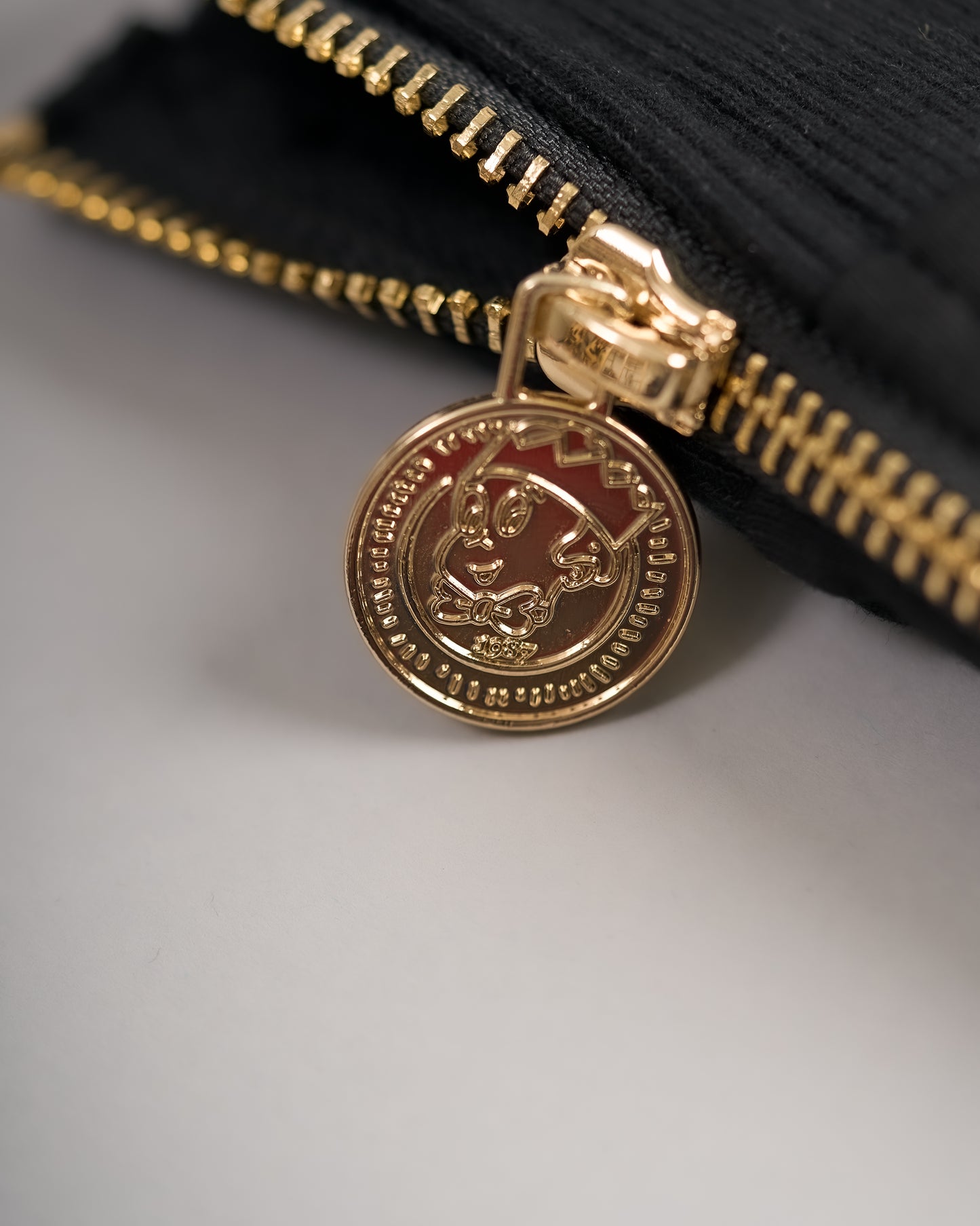 "Don't Rest on Riches" Half-Zip Sweater