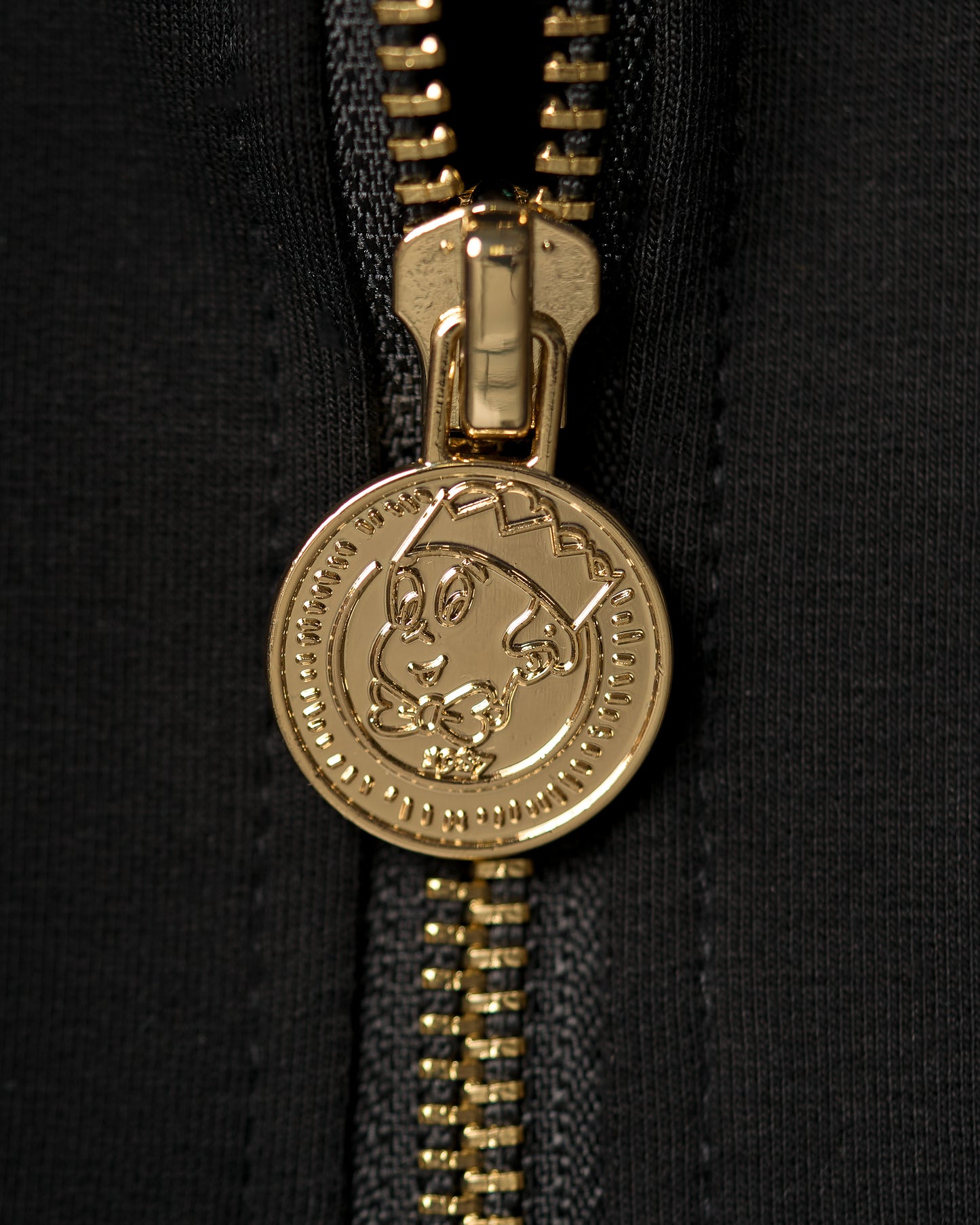 "Don't Rest on Riches" Half-Zip Sweater