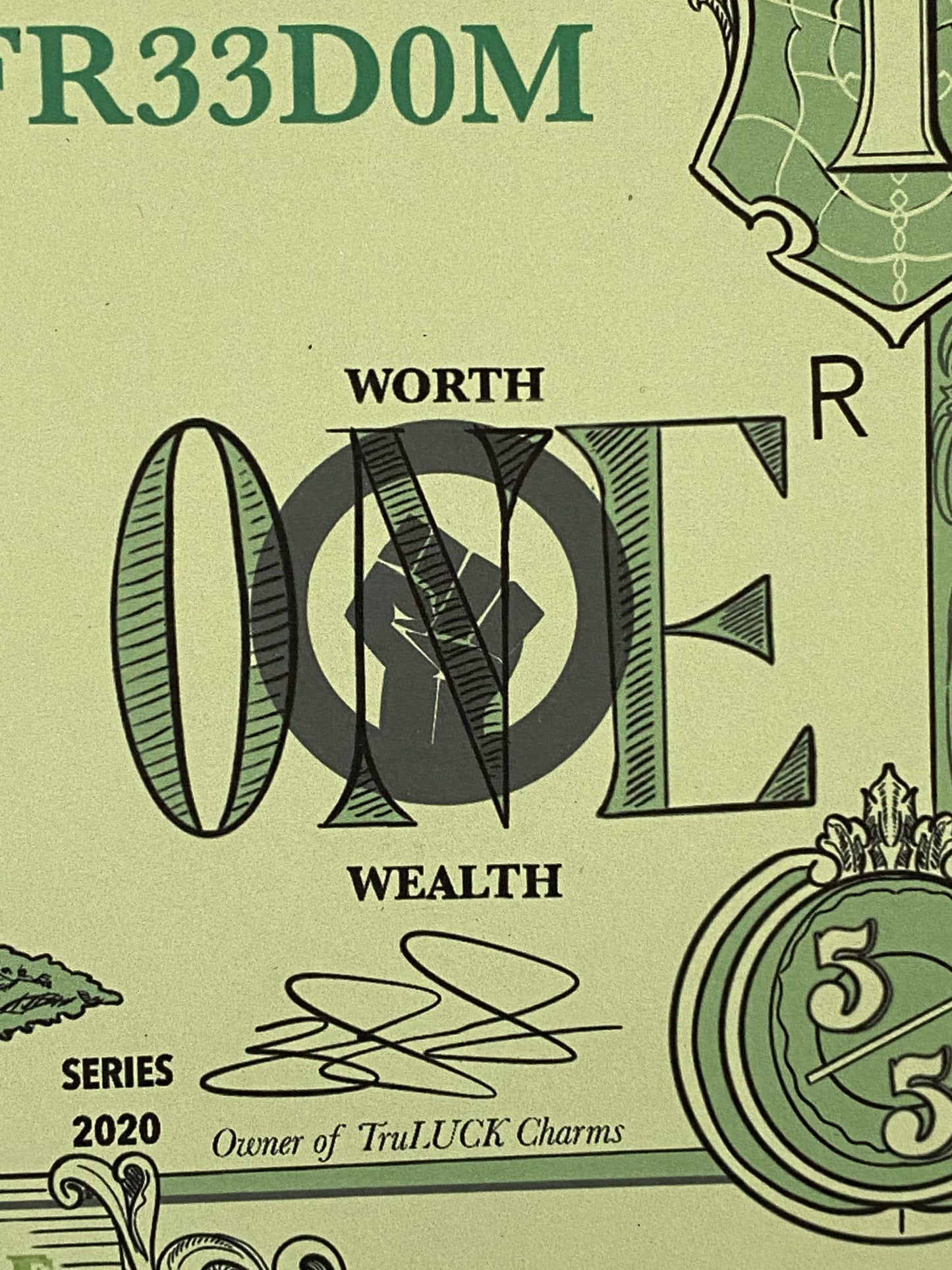 Financial Freedom "1 Doug" Print