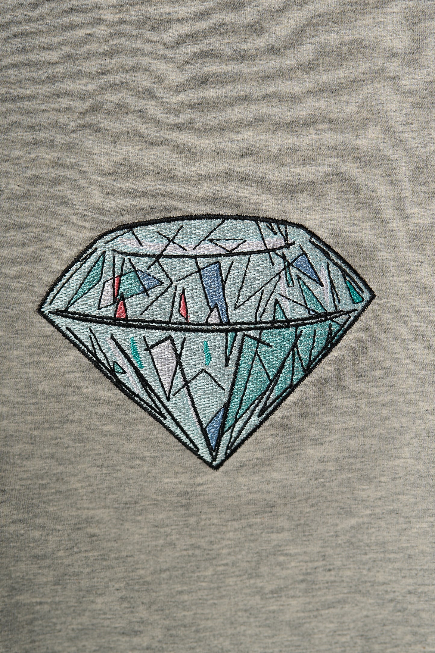 "Don't Rest on Riches" Half-Zip Sweater (Diamond Patches)