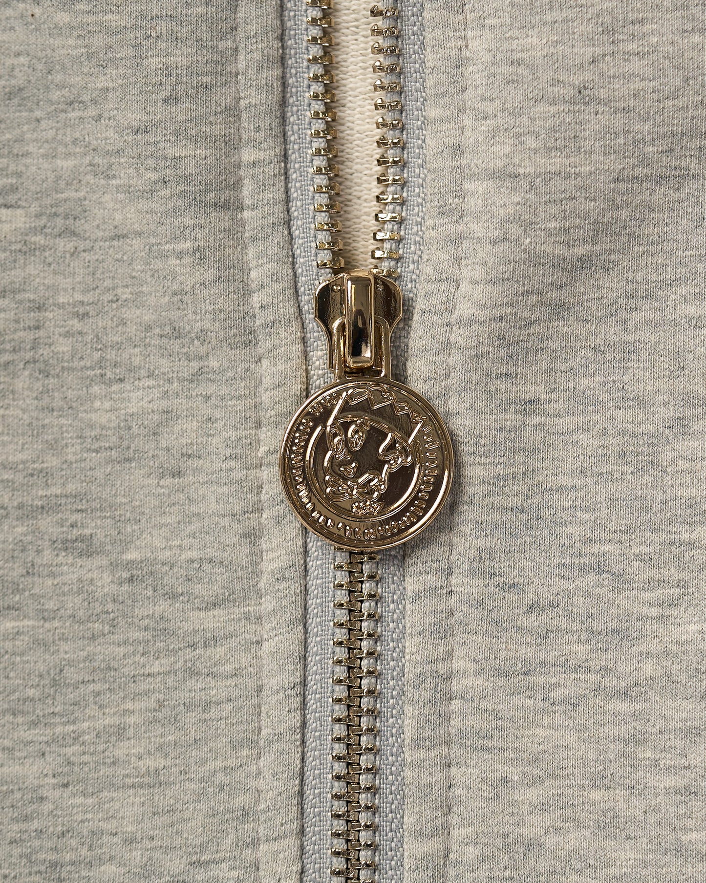 "Don't Rest on Riches" Half-Zip Sweater (Diamond Patches)