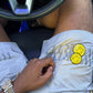 "Double Up" Nylon Shorts (Silver)