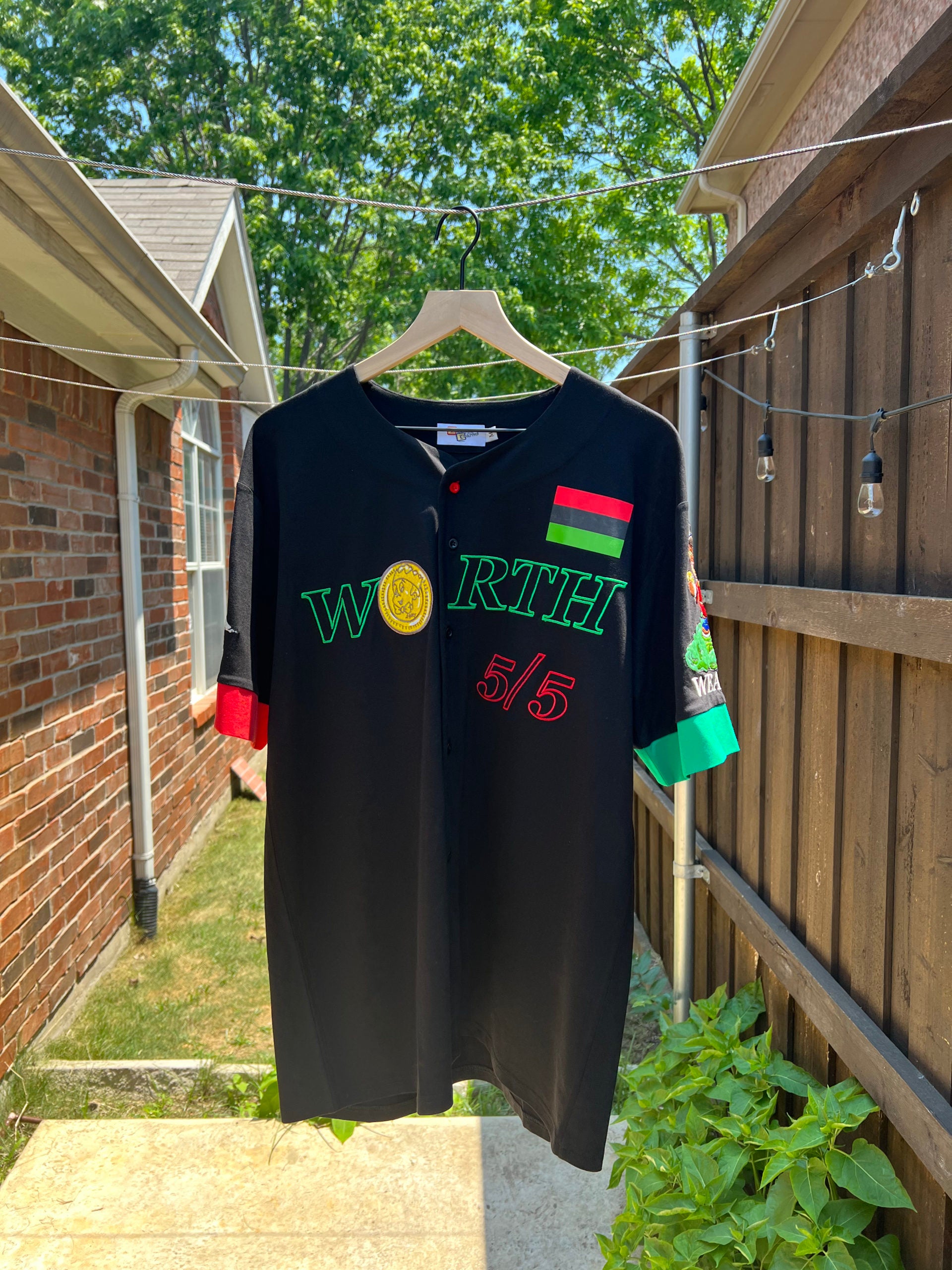A League of Their Own Limited Edition Baseball Jersey (Black)