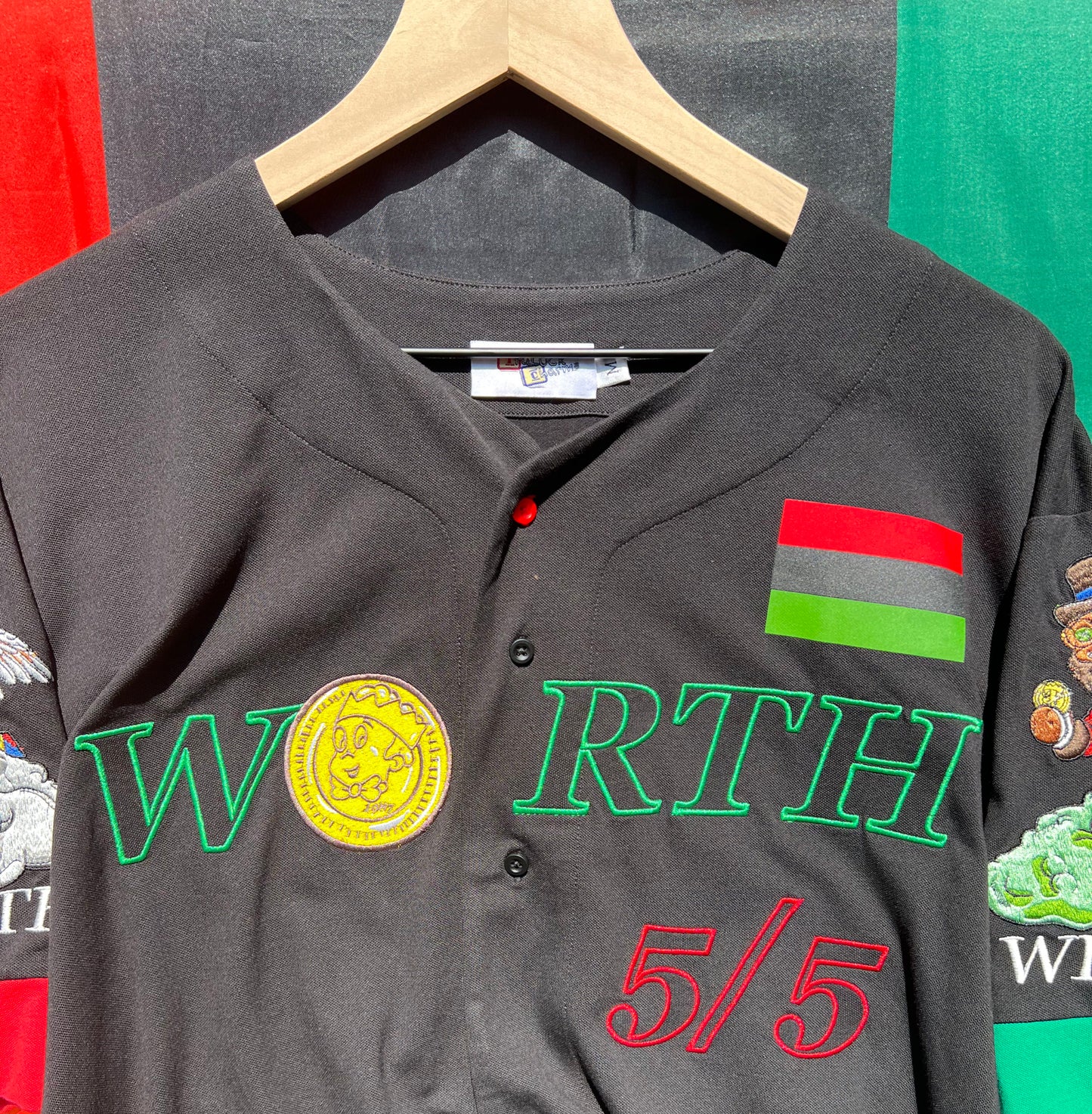 "A League of Their Own" Limited Edition Baseball Jersey (Black)