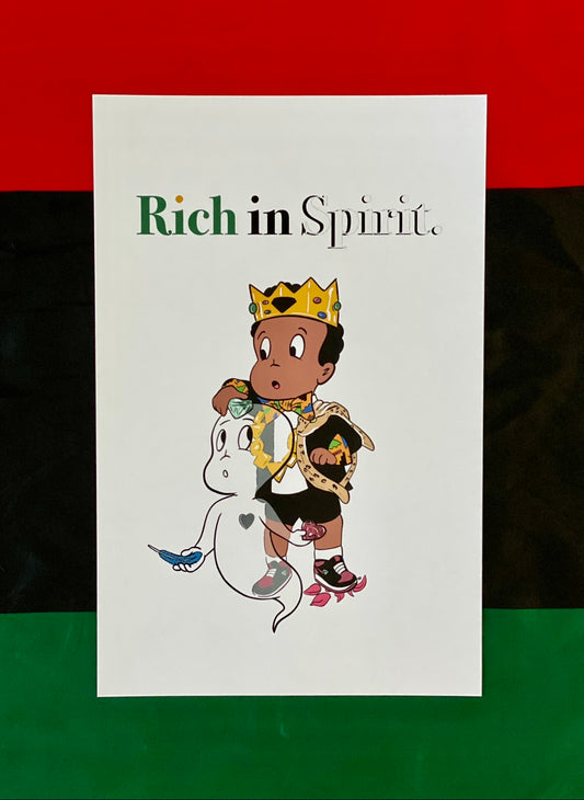 Rich in Spirit Print